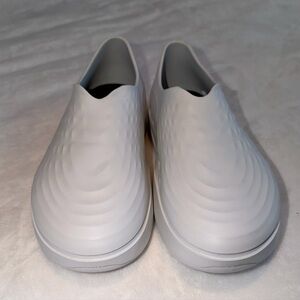 Stand+ White Slip-On Shoes